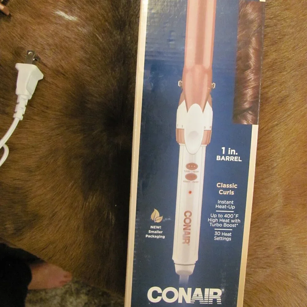 Conair® Double Ceramic Curling Iron NIP